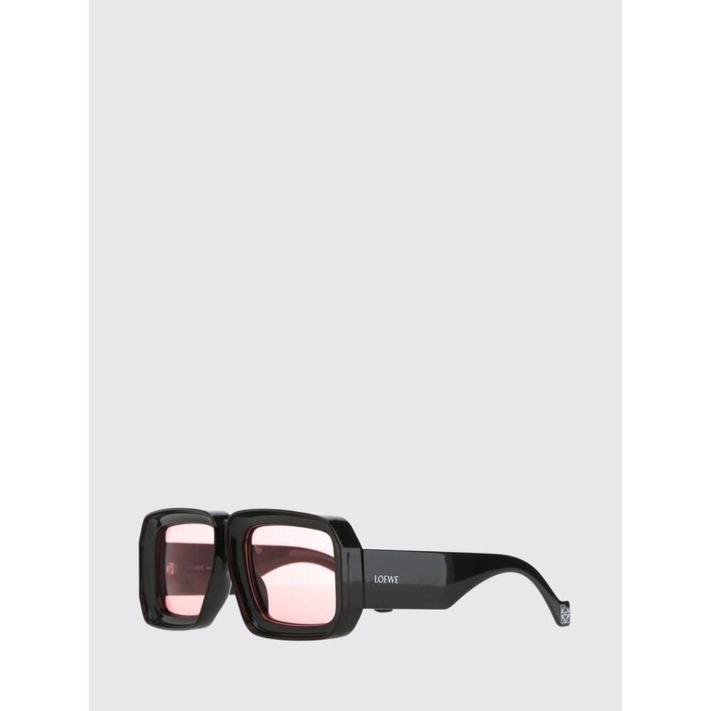 Loewe Men Rectangular Aviator Sunglasses Loewe In Acetate With Contrast Logo